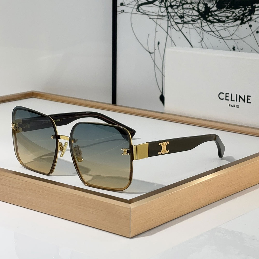 Celine Recycle Metal frame sunglasses Top quality 锛�Replica锛�