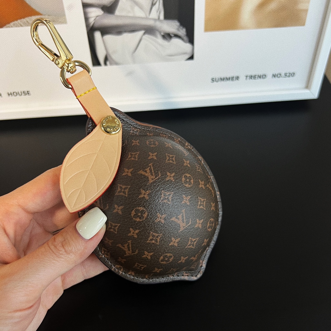Louis Vuitton Micro Bag Leather Keychain Pendant Accessories