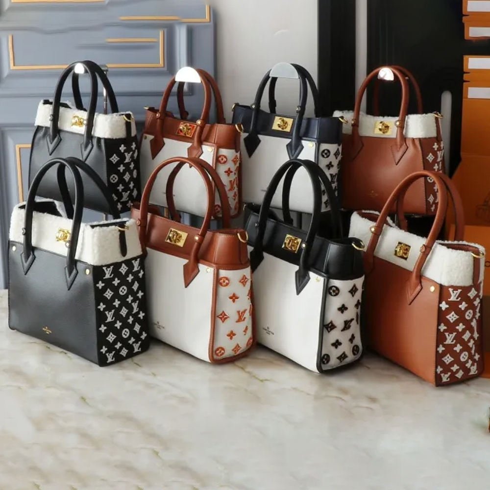 LV On My Side Handbag M20014 LM002032 25-30cm