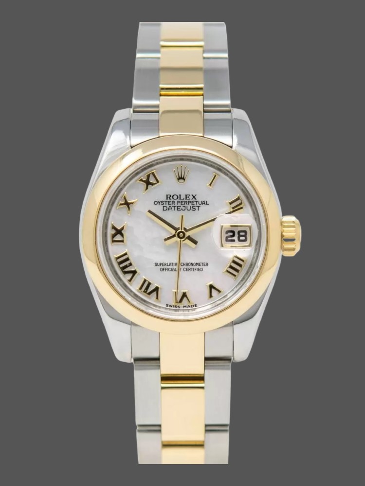 Rolex Datejust 179163 Mother of Pearl Roman Dial 26MM Lady Replica Watch
