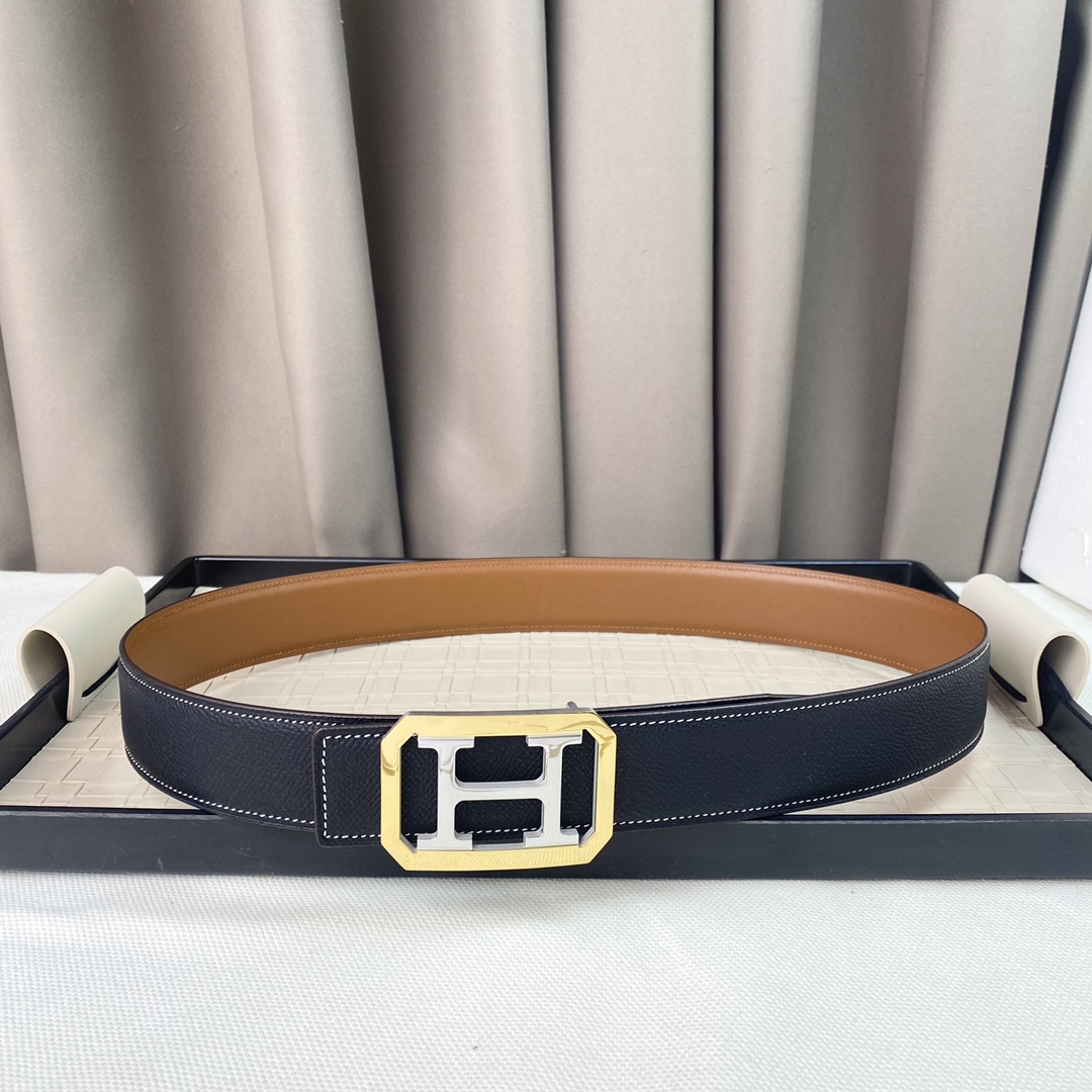 Hermes Leather Belts 1:1 Mirror Version