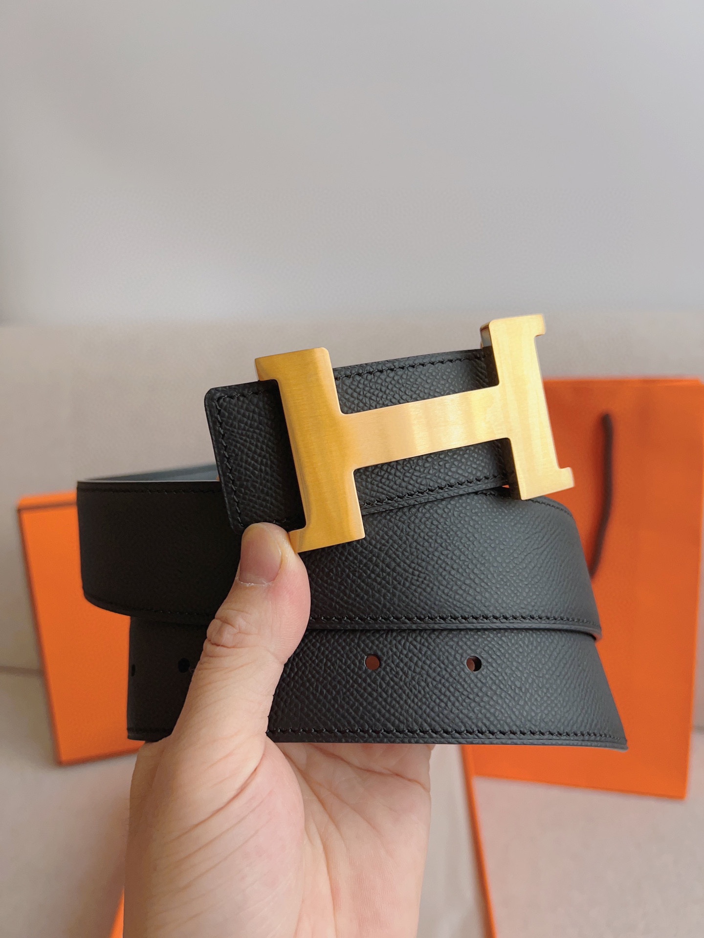 Hermes Leather Belts 1:1 Mirror Version