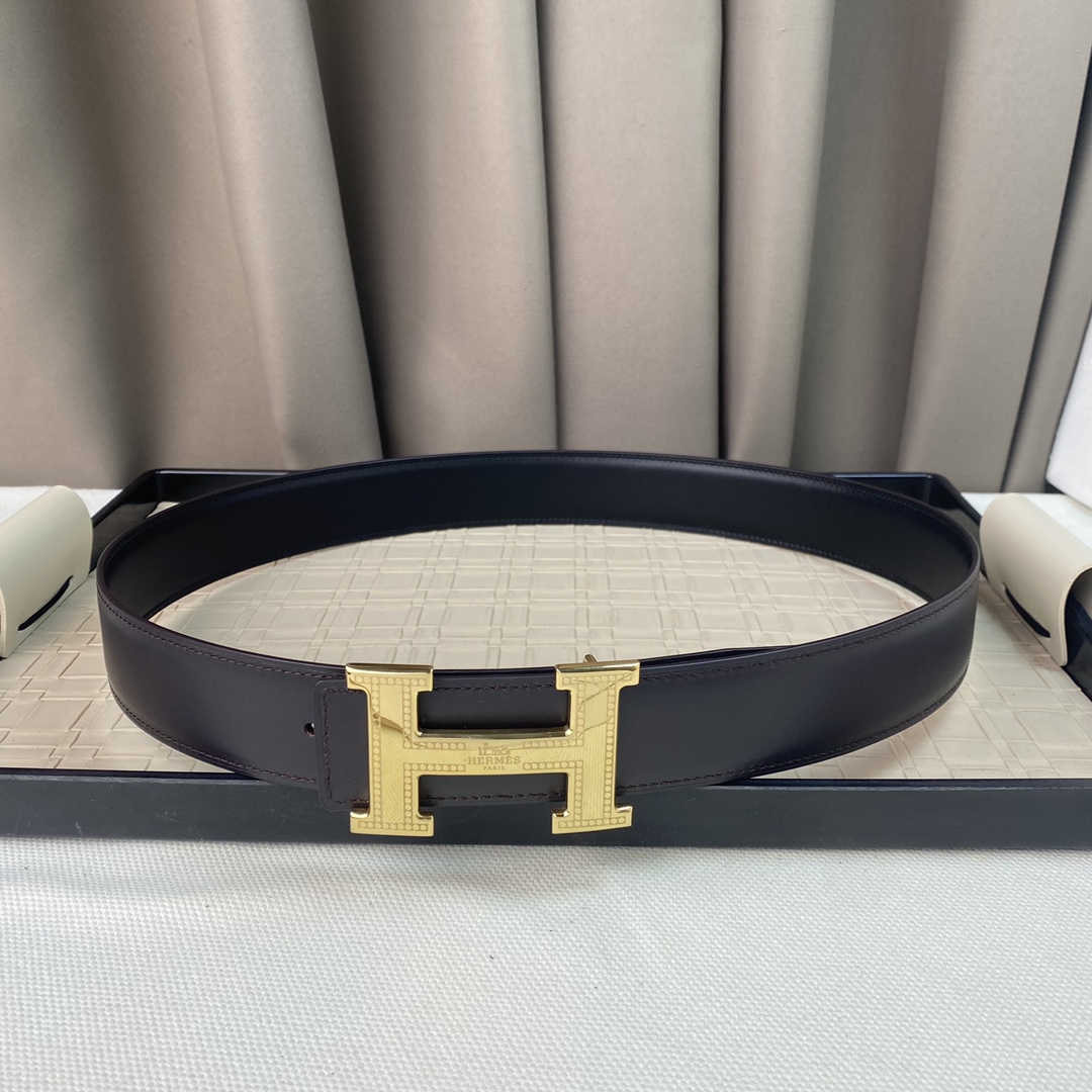 Hermes Leather Belts 1:1 Mirror Version