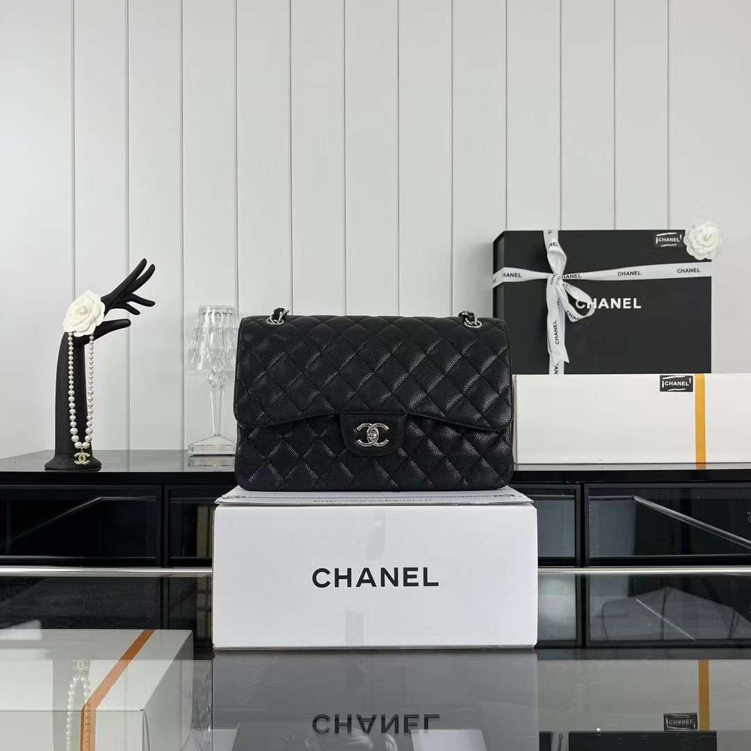 Chanel caviar 30cm Bags Shoulder Bag Crossbody bag锛�12AReplica锛�