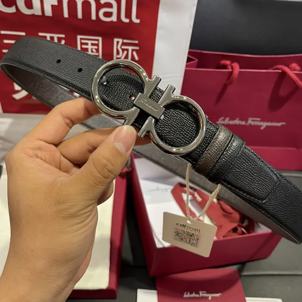 FERRAGAMO Belt 002 22PJ081 3.5cm