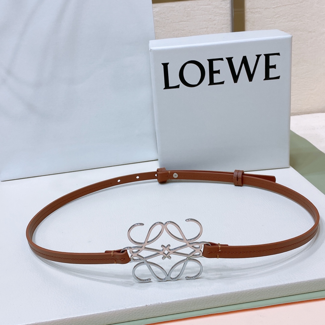 Loewe Leather Belts 1:1 Mirror Version