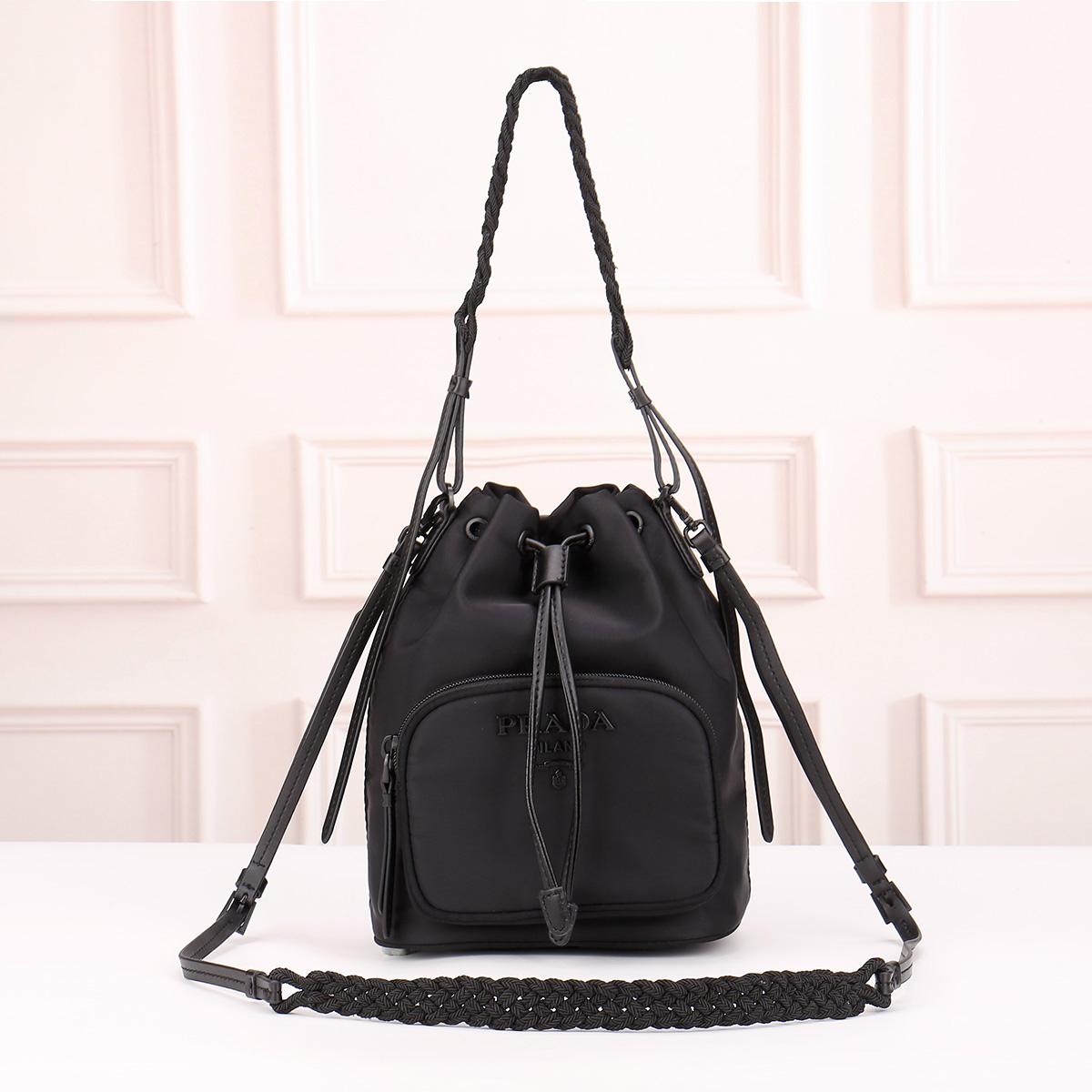 Prada Bucket Bag 1206 TS071 22cm
