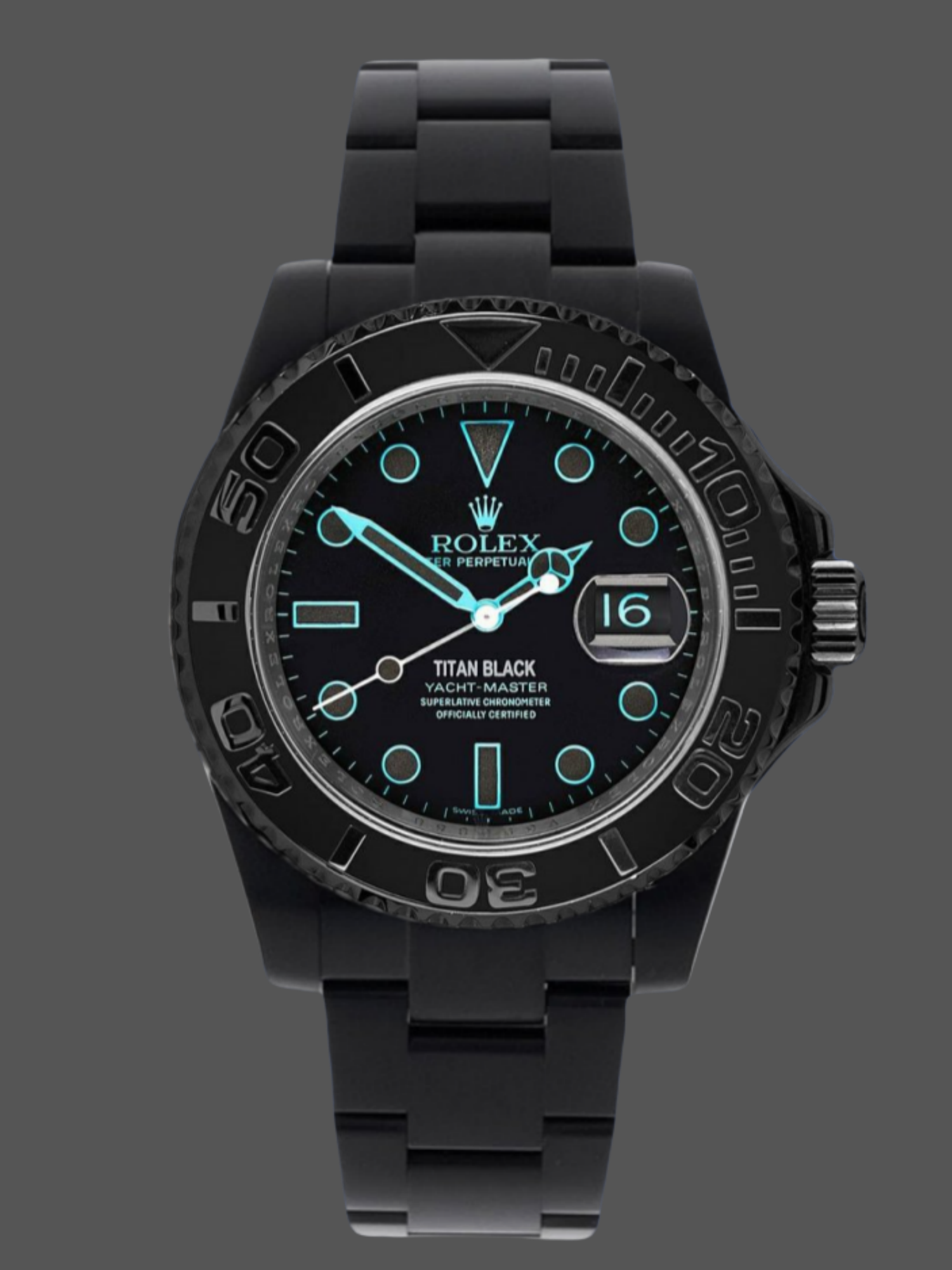 Rolex Yacht Master Steel Limited Edition 40mm 126622-0002 Black Venom Luxury Rebel