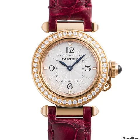 Cartier Pasha 30 mm Rose Gold & Diamonds Lady��s Watch, WJPA0017