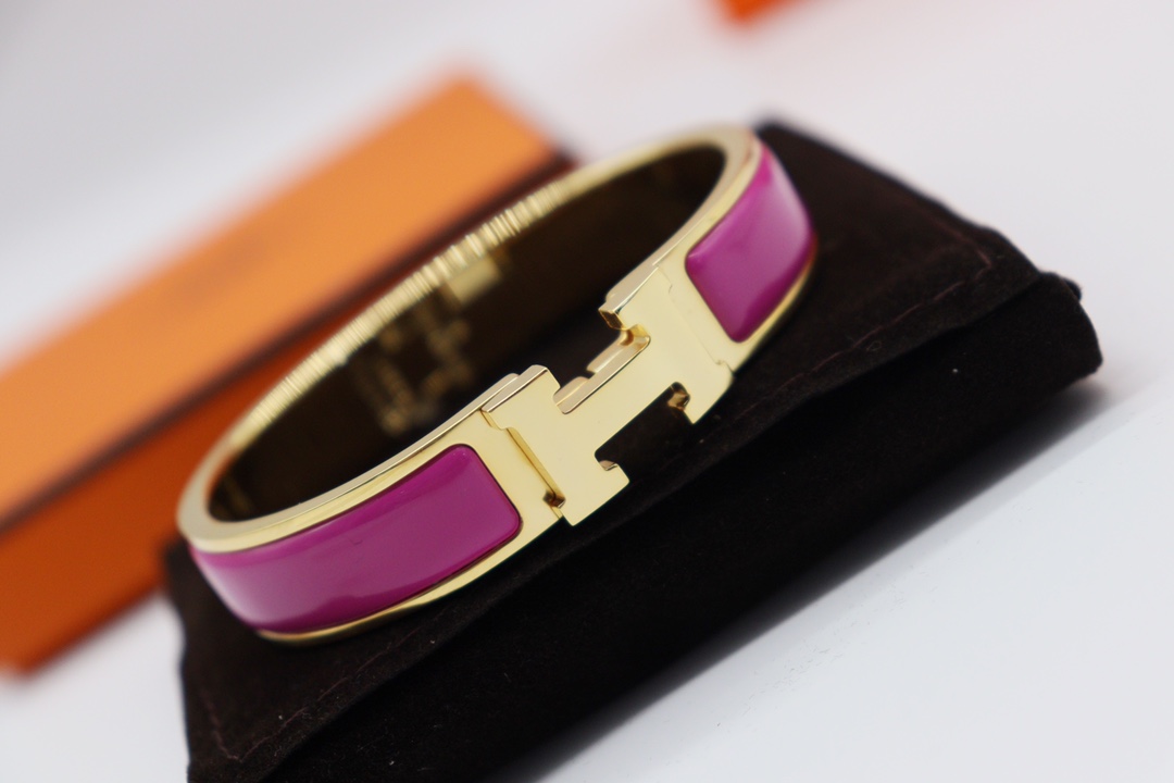 Hermes H Clic Bracelet, Three Color