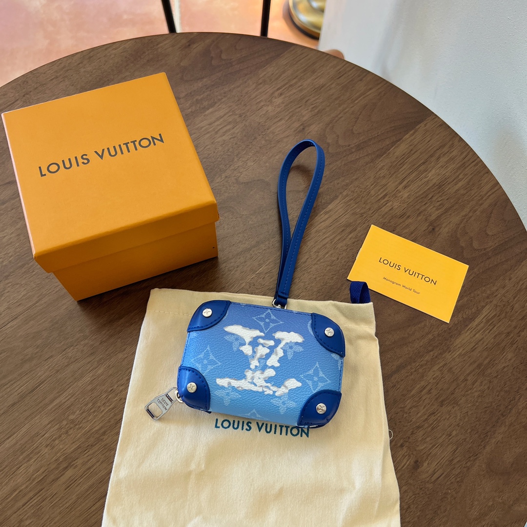 Louis Vuitton Micro Bag Leather Keychain Pendant Accessories