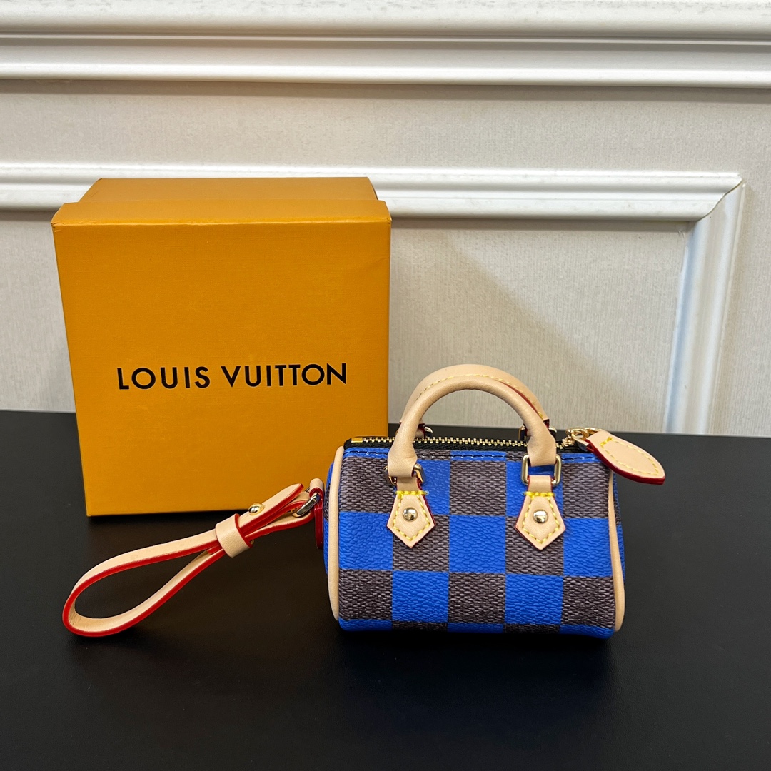 Louis Vuitton Micro Bag Leather Keychain Pendant Accessories