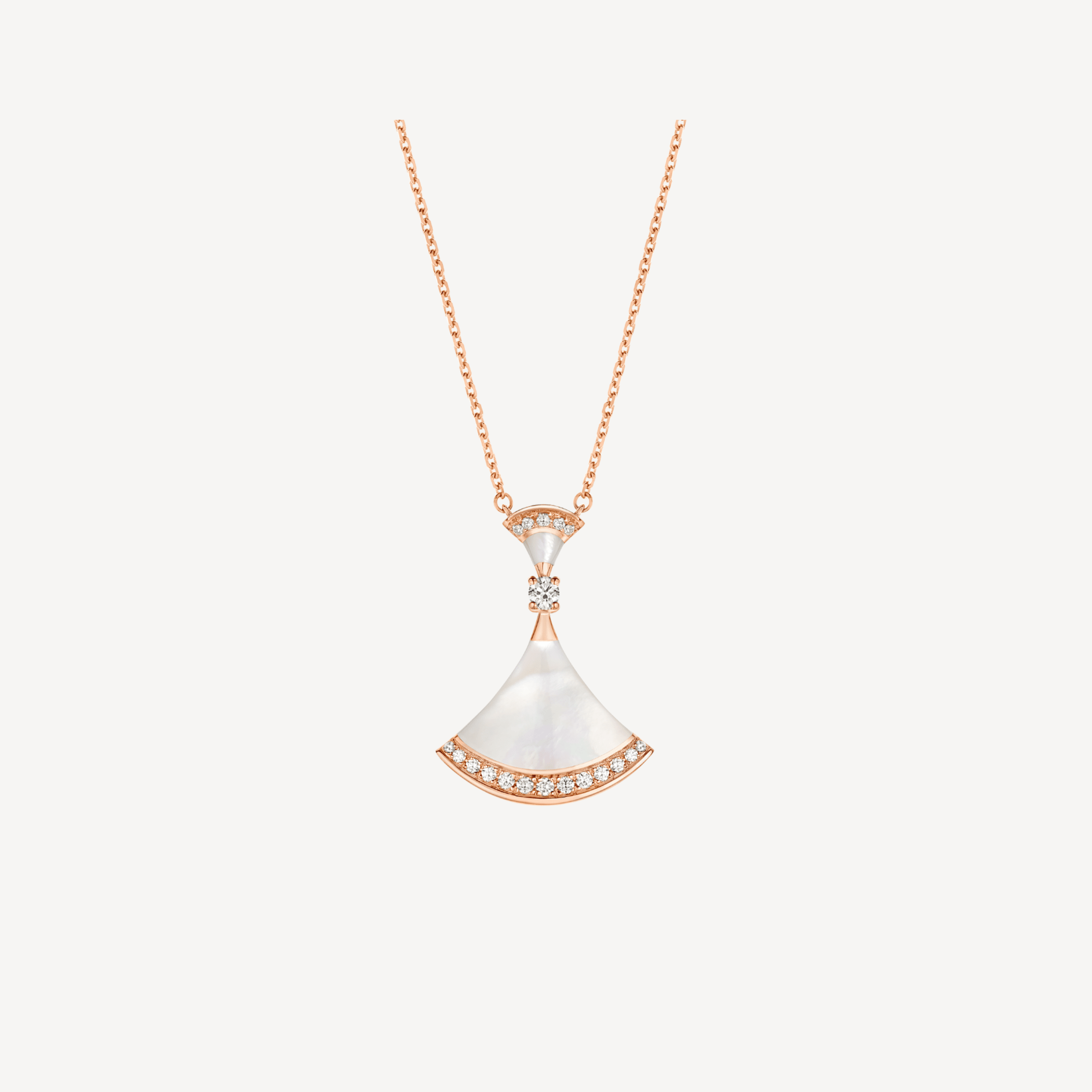 BVLGARI DIVAS' DREAM NECKLACE, White Mother-of-Pearl