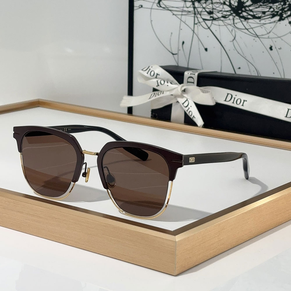 Dior Plate Frame Elegant And Beautiful sunglasses Top quality (Replica锛�