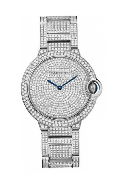 Cartier Ballon Bleu 36mm White Gold & Diamond Lady��s Watch, HPI00581