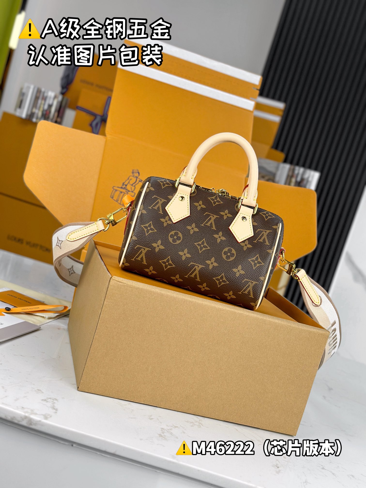 Louis Vuitton Bags Takashi Murakami SPEEDY BANDOULI�RE 20 Shoulder Bag M46222锛�12AReplica锛�