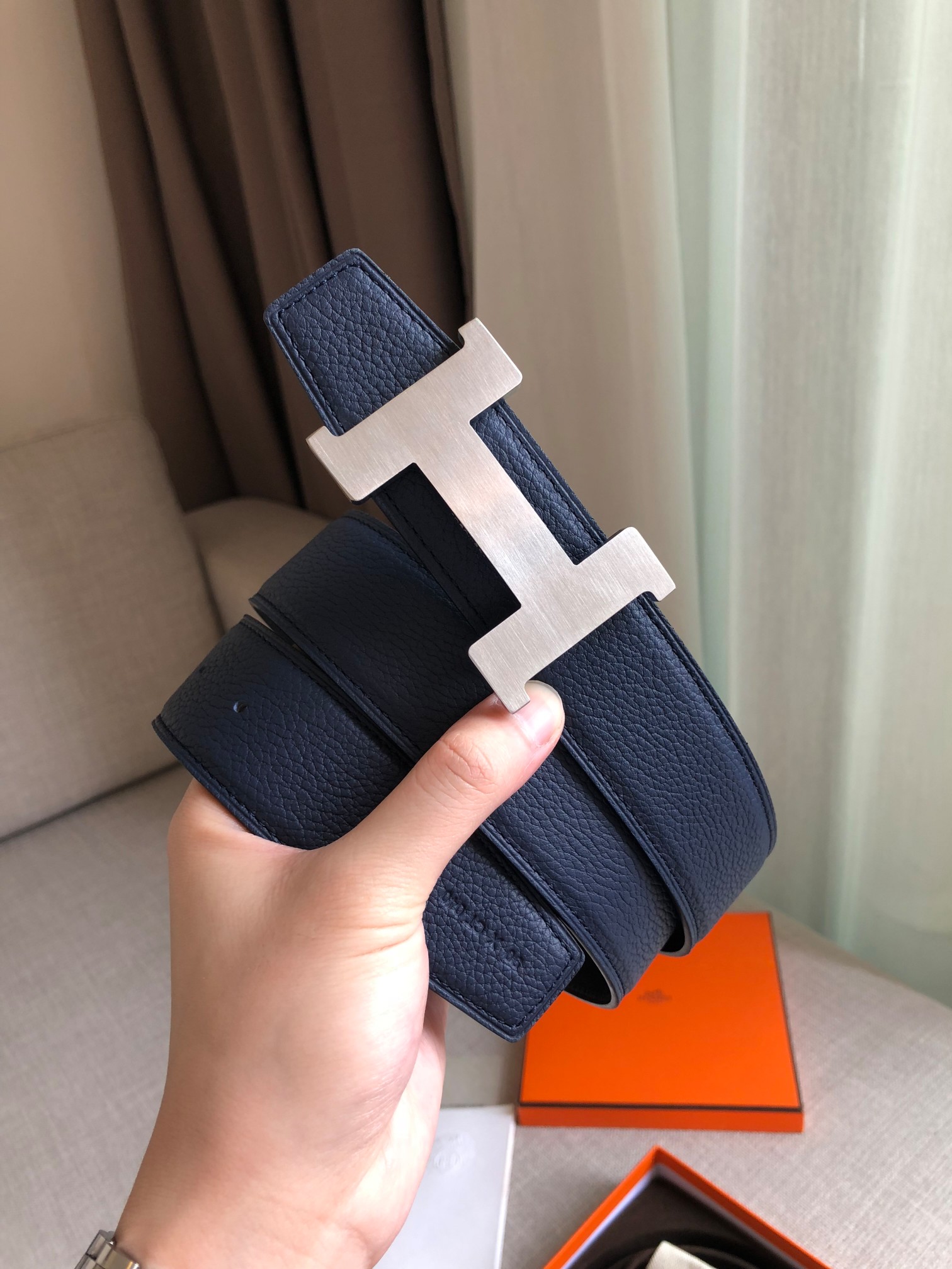 Hermes Leather Belts 1:1 Mirror Version