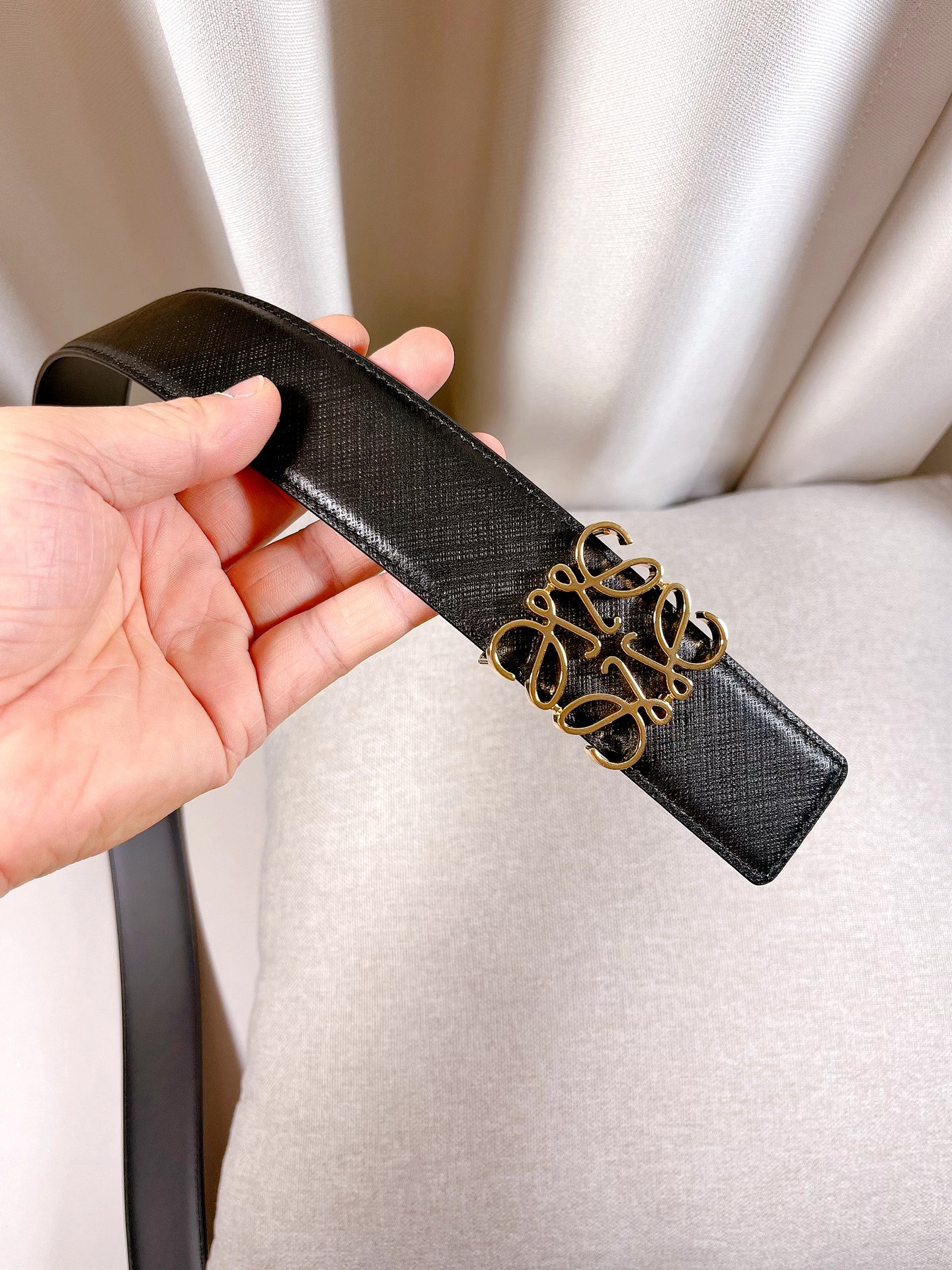 Loewe Leather Belts 1:1 Mirror Version