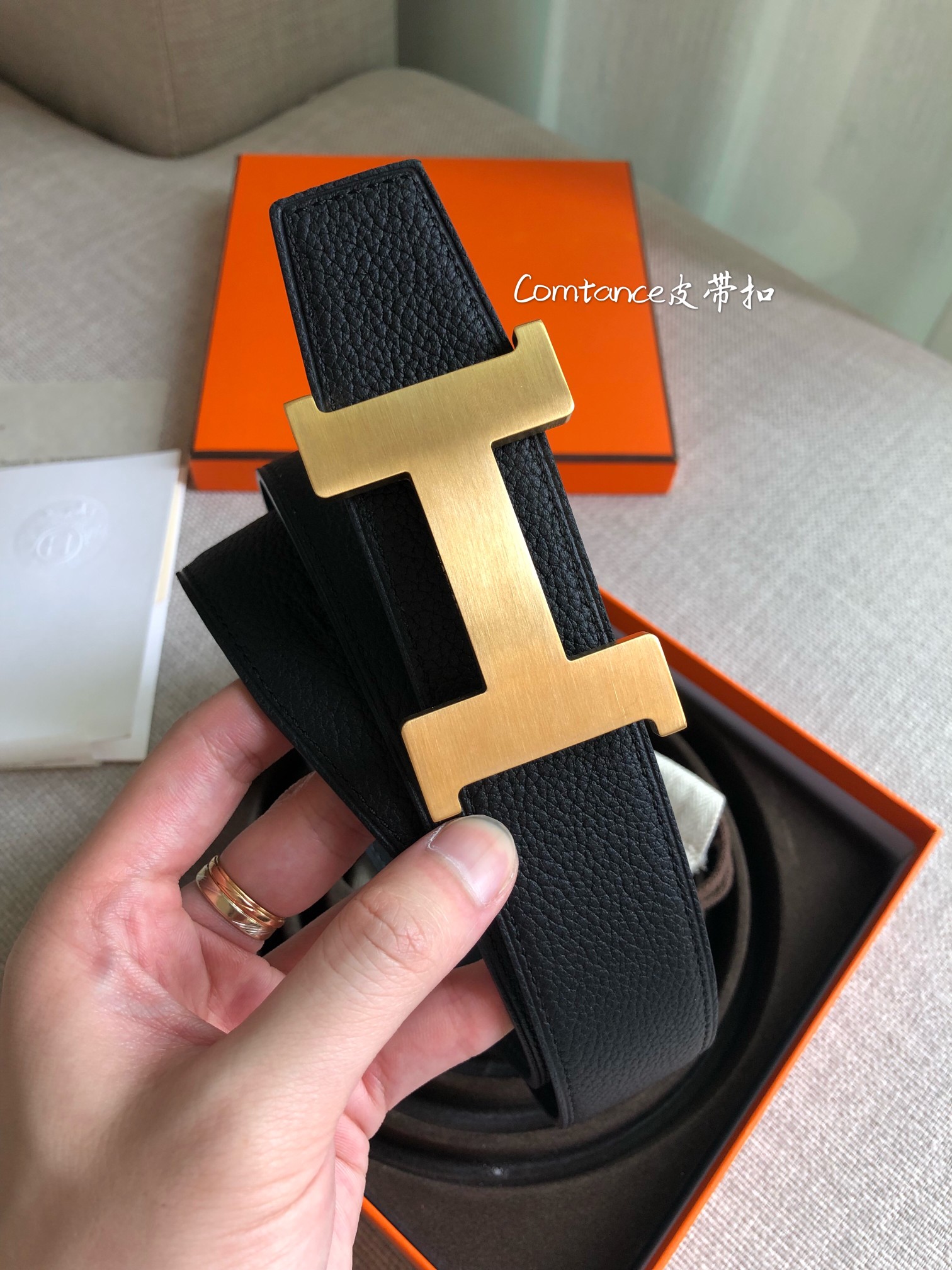 Hermes Leather Belts 1:1 Mirror Version