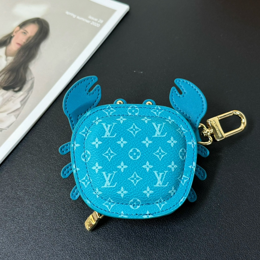 Louis Vuitton Micro Bag Leather Keychain Pendant Accessories