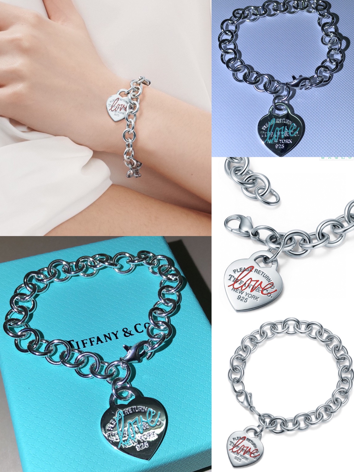Return To Tiffany, Heart Tag Bracelet