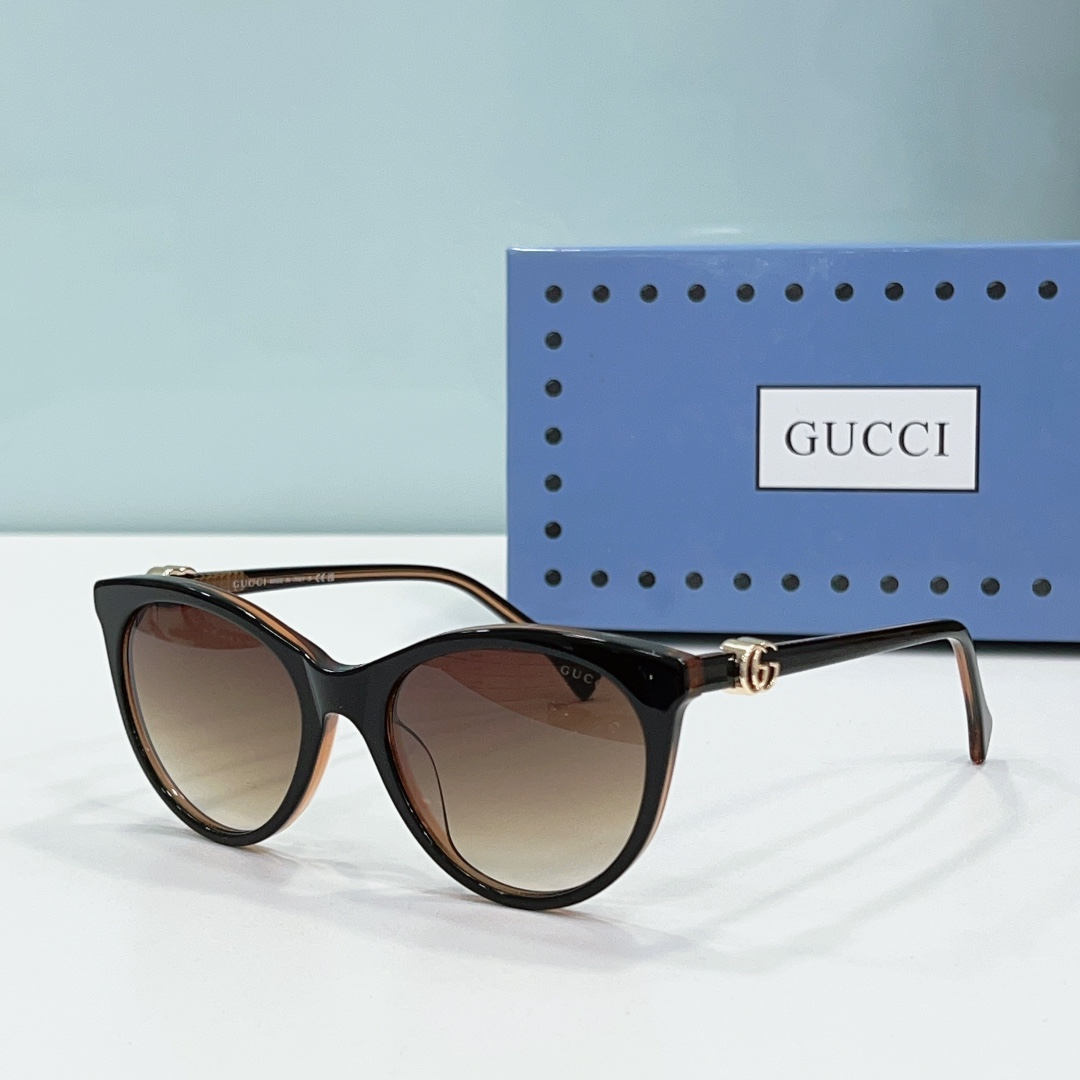 Gucci Mirror leg Double G Logo sunglasses Top quality 锛�Replica锛�
