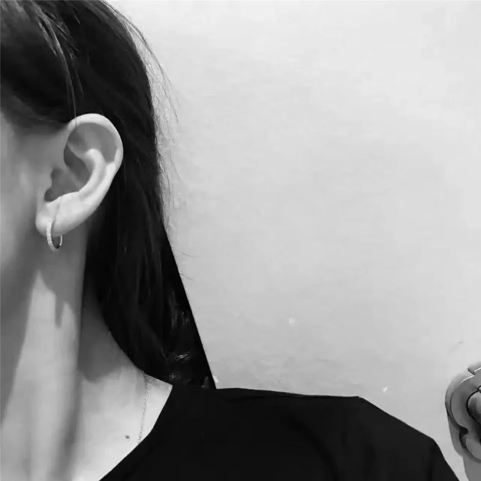 Hot Tiffany Metro Crystals Hoop Earrings Girl Fine Jewelry USA Online Shopping GRP02414