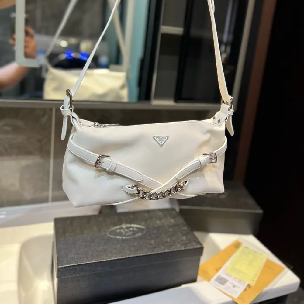 Prada Shoulder Bag 003 DB021 28cm