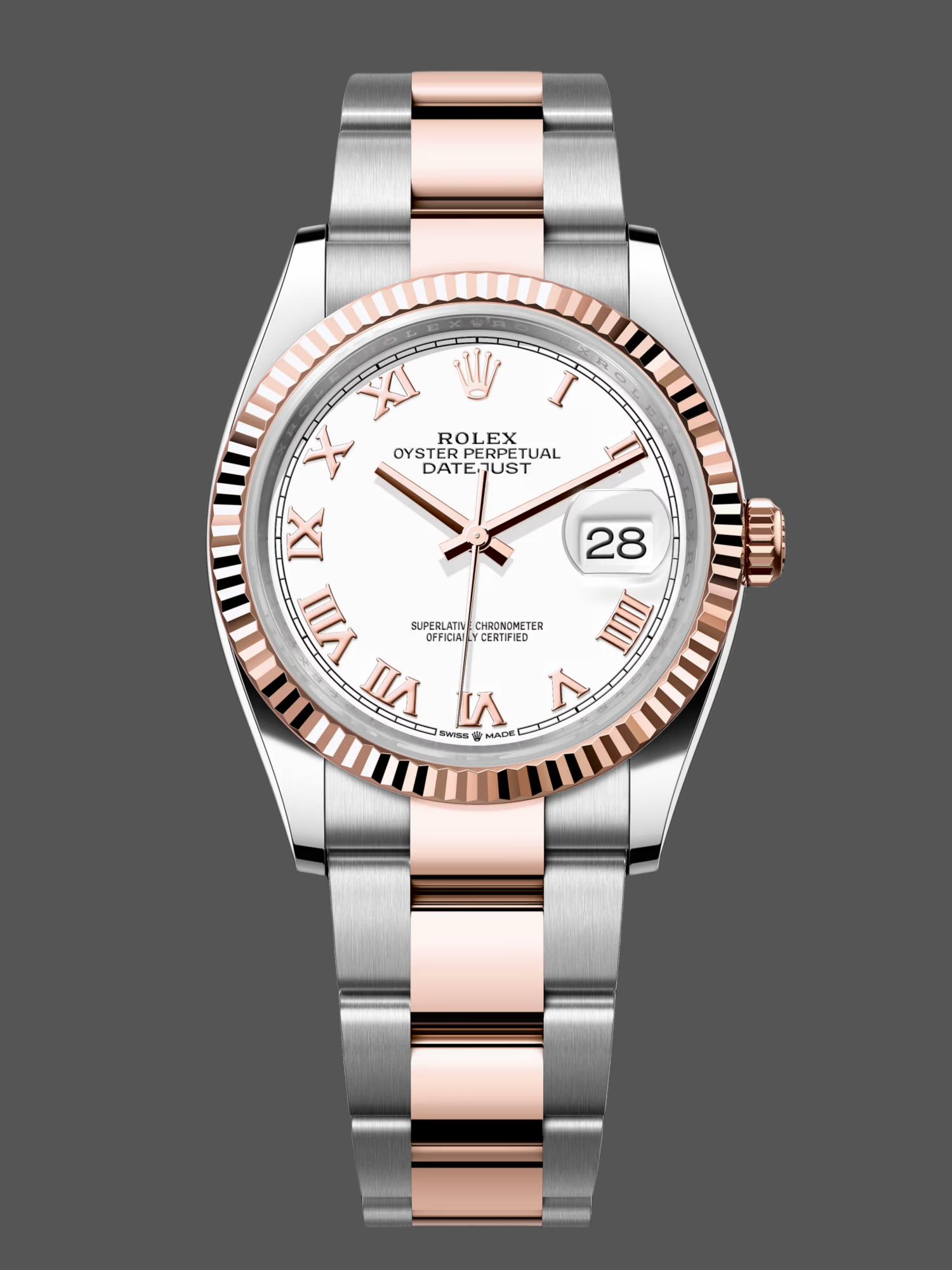 Rolex Datejust 36 Oystersteel and Everose Gold m126231 0016