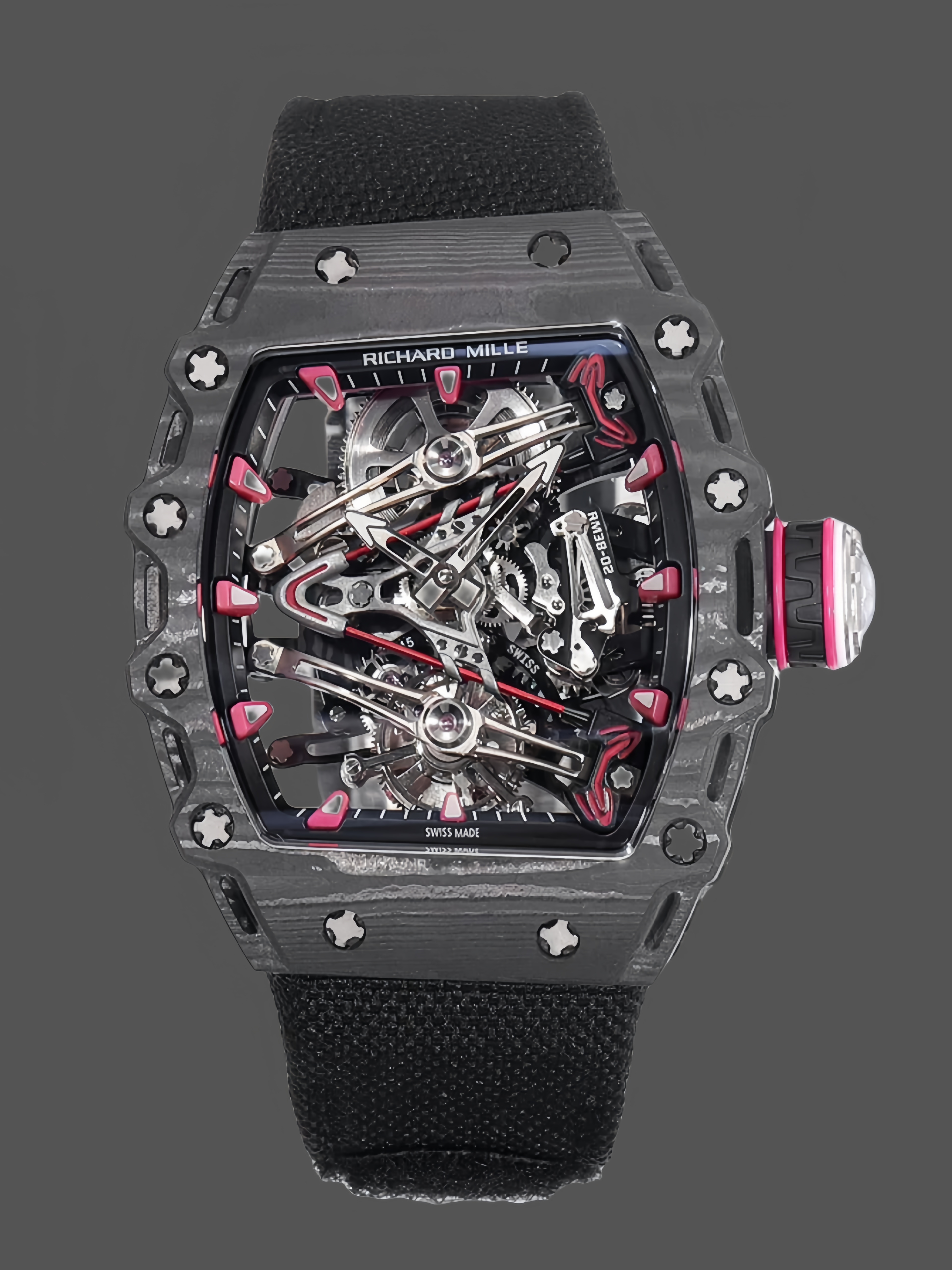 Richard Mille RM38-02 Bubba Watson Tourbillon Edition White Carbon
