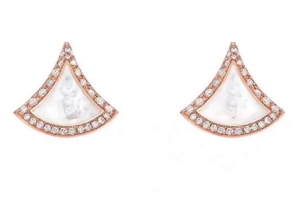 Bvlgari Dress Earrings with Diamonds & Onyx