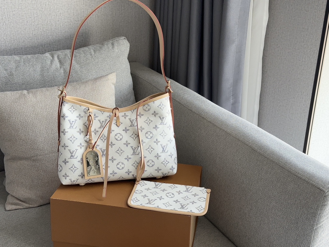 Louis Vuitton CarryAll M24707 M46203 M46197 Shoulder Bag Handbag