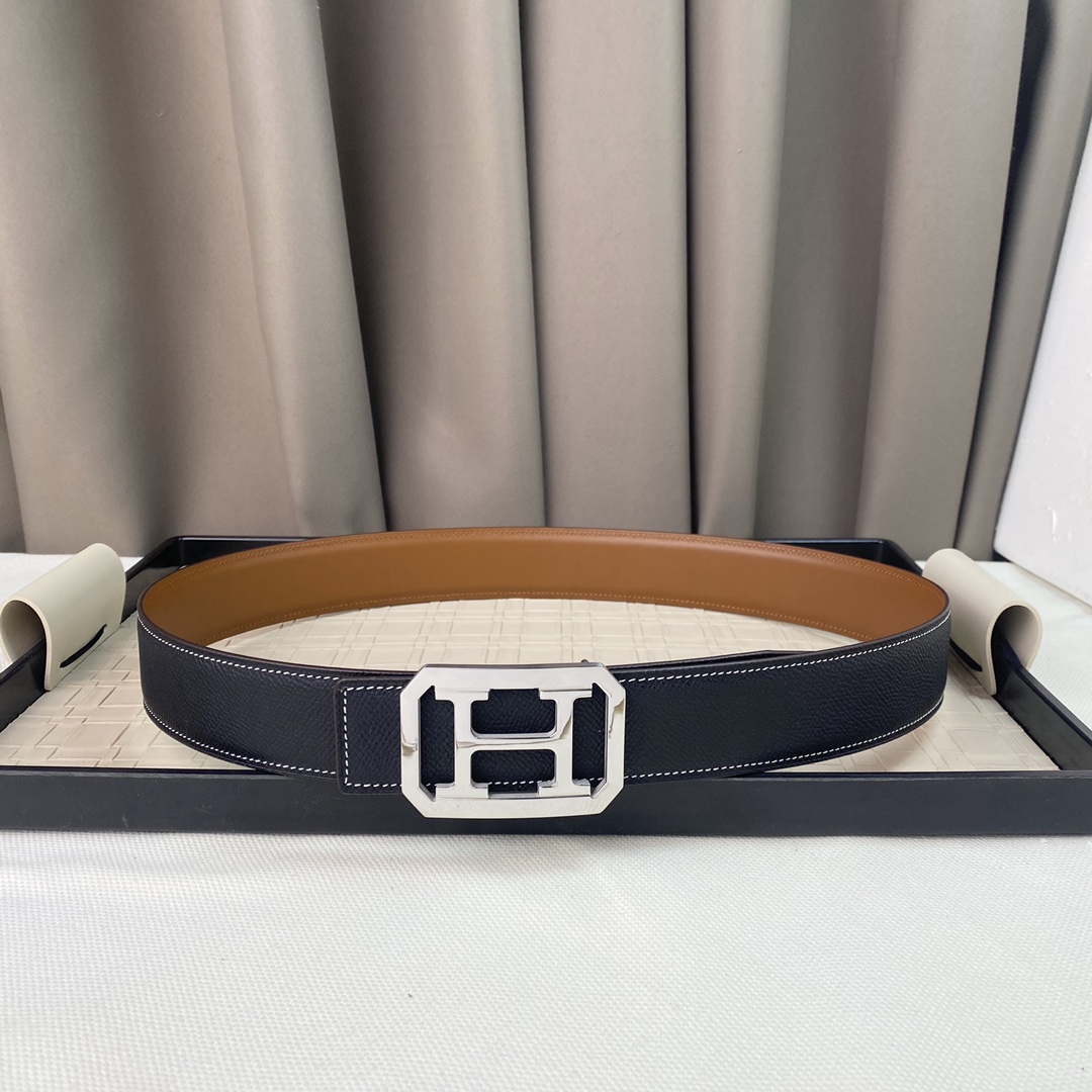 Hermes Leather Belts 1:1 Mirror Version