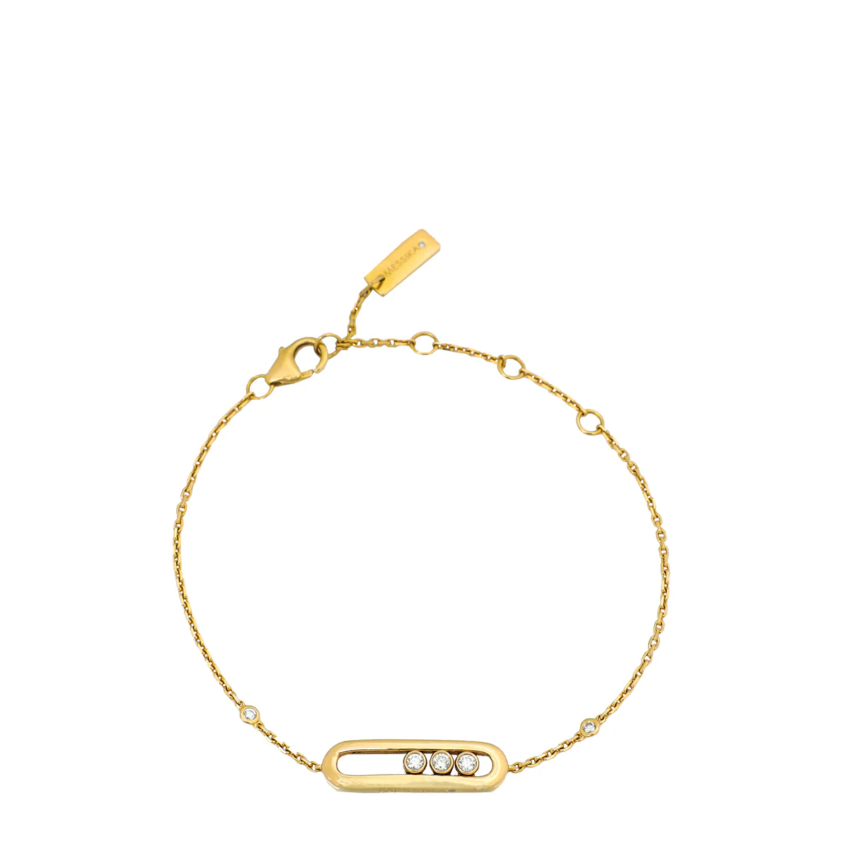 Messika 18K Rose Gold Diamond Baby Move Classique Bracelet