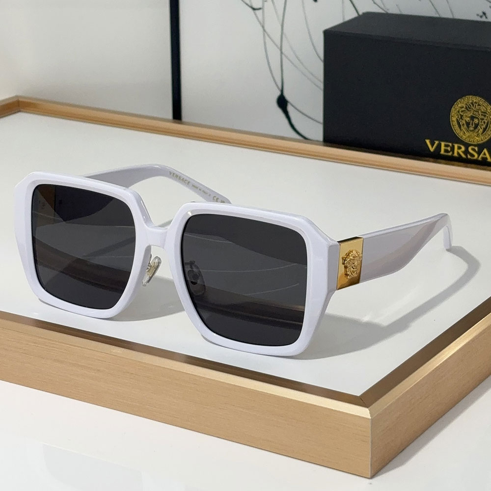 Versace Simple Square Sunglasses Go With Everything Sunglasses Top Quality锛�Replica锛�