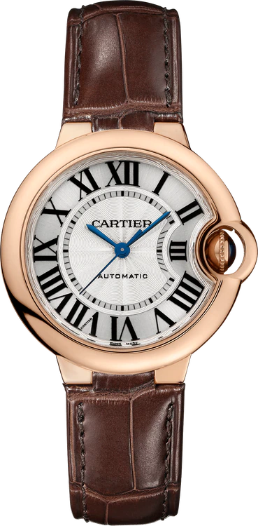 Cartier Ballon Bleu 33 mm 18K Rose Gold Lady��s Watch, W6920069