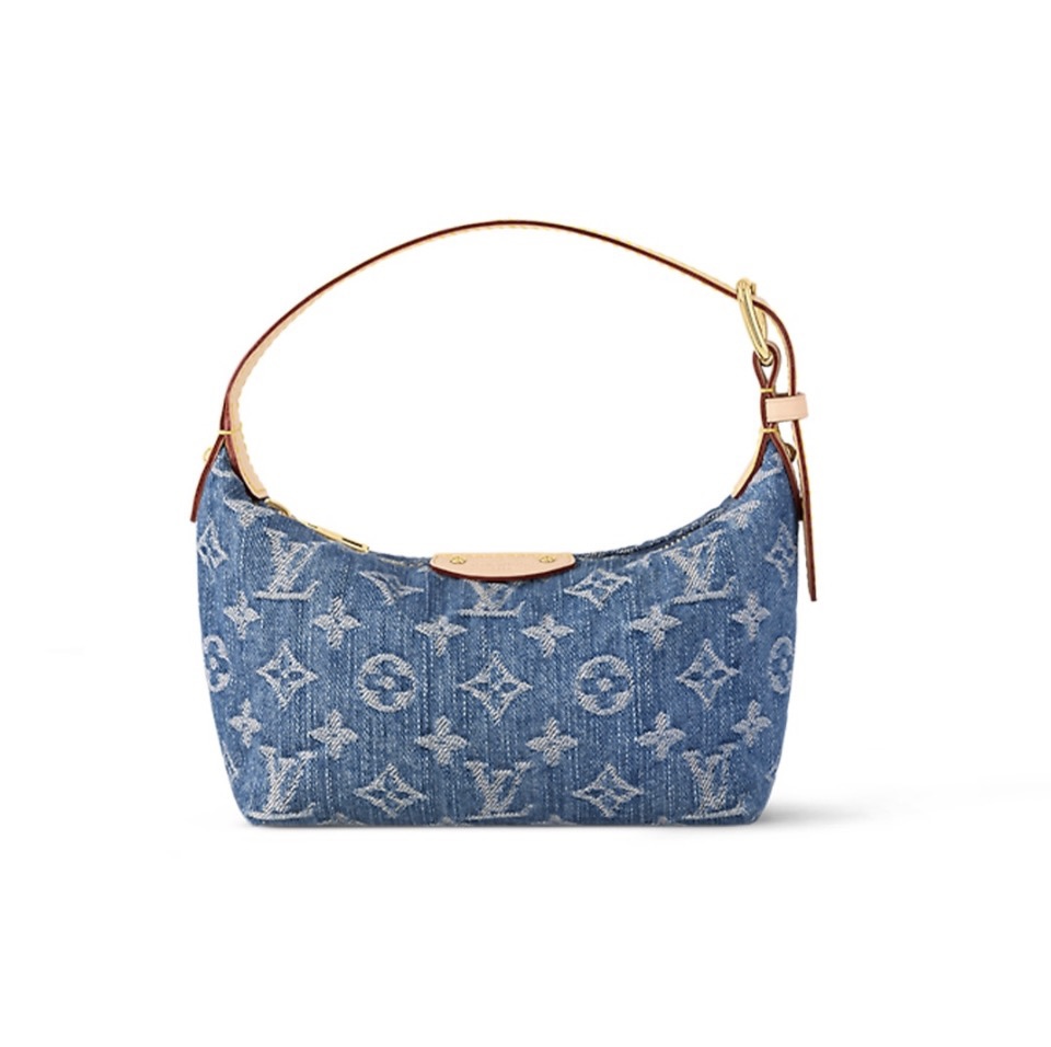 Louis Vuitton LV HILLS POCHETTE Denim Handbag Shoulder Bag M82949(Replica)