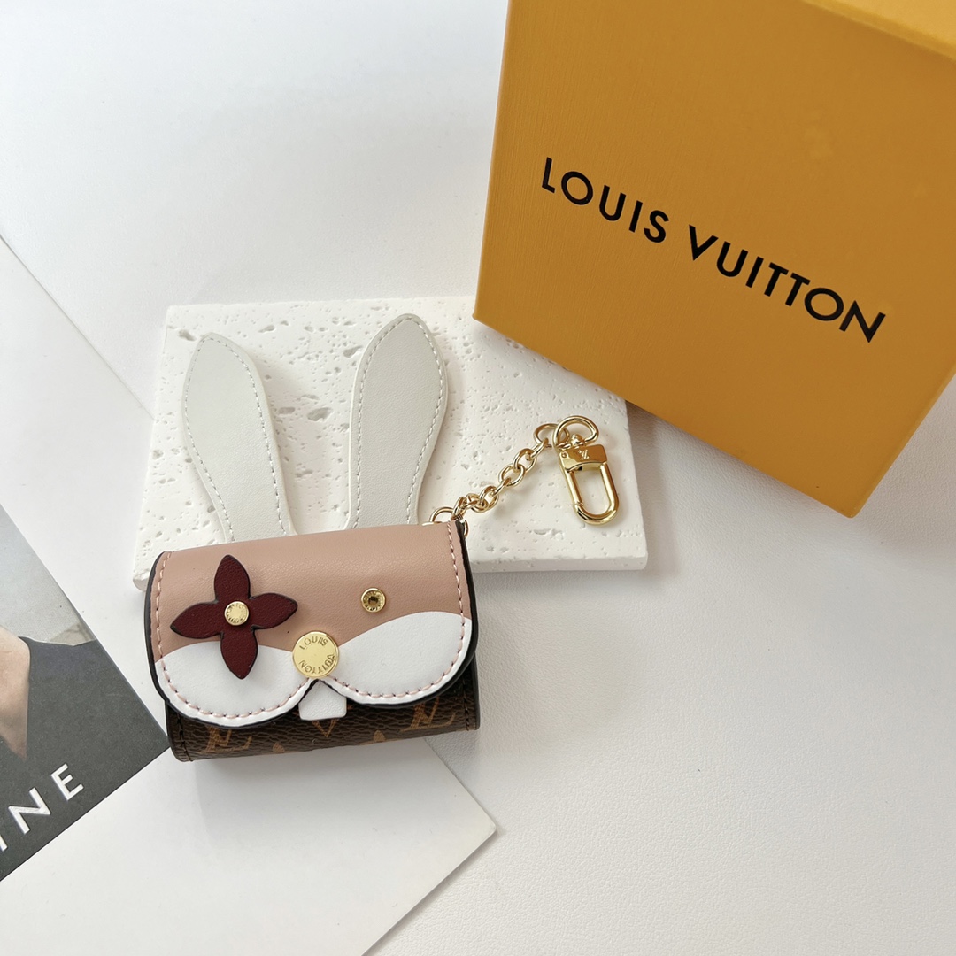 Louis Vuitton Micro Bag Leather Keychain Pendant Accessories