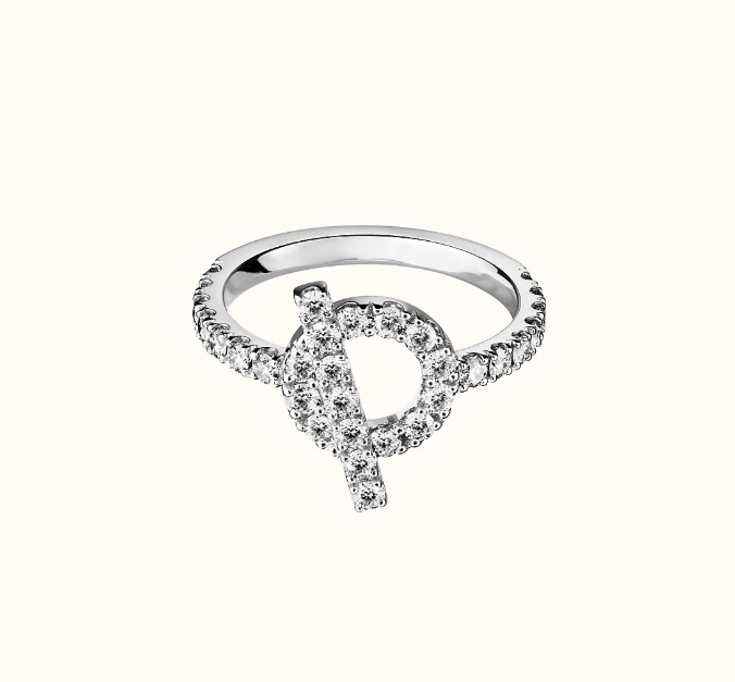 Hermes Full Diamond Pig Nose Ring