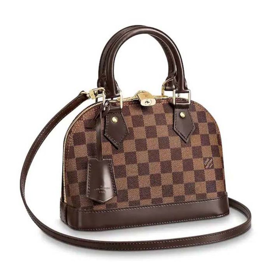 Louis Vuitton LV Alma BB PM Shoulder Bag Monogram Damier Ebene M53152 (Replica)
