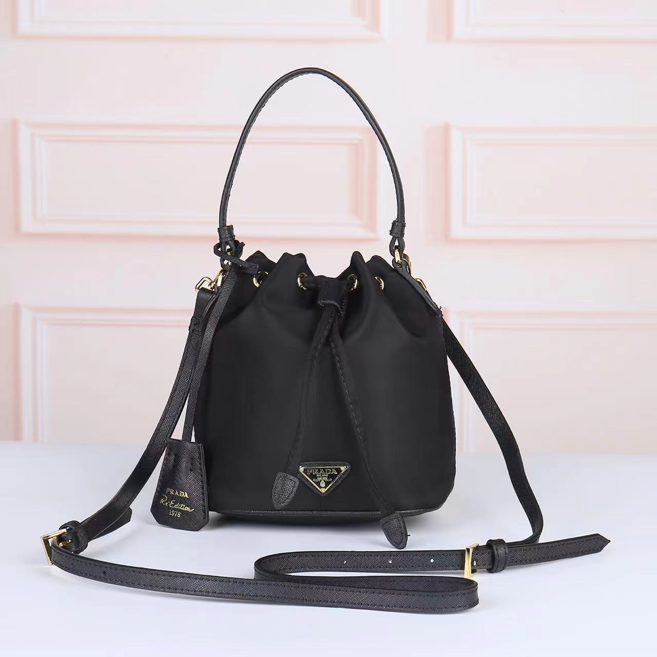 Prada Bucket Bag 1067 TS031 19.5cm