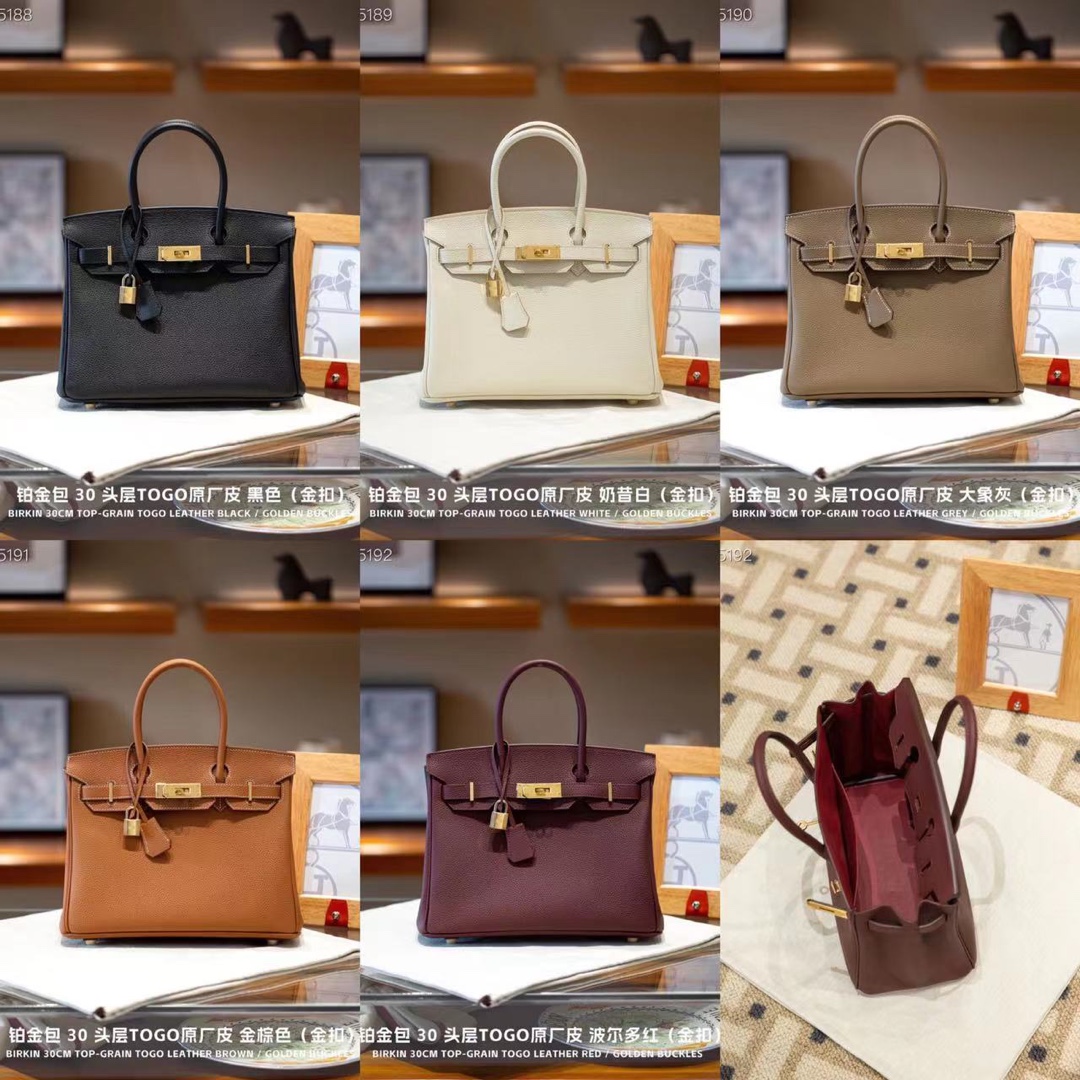 Hermes Birkin Bag Gold hardware XYZ062 30cm