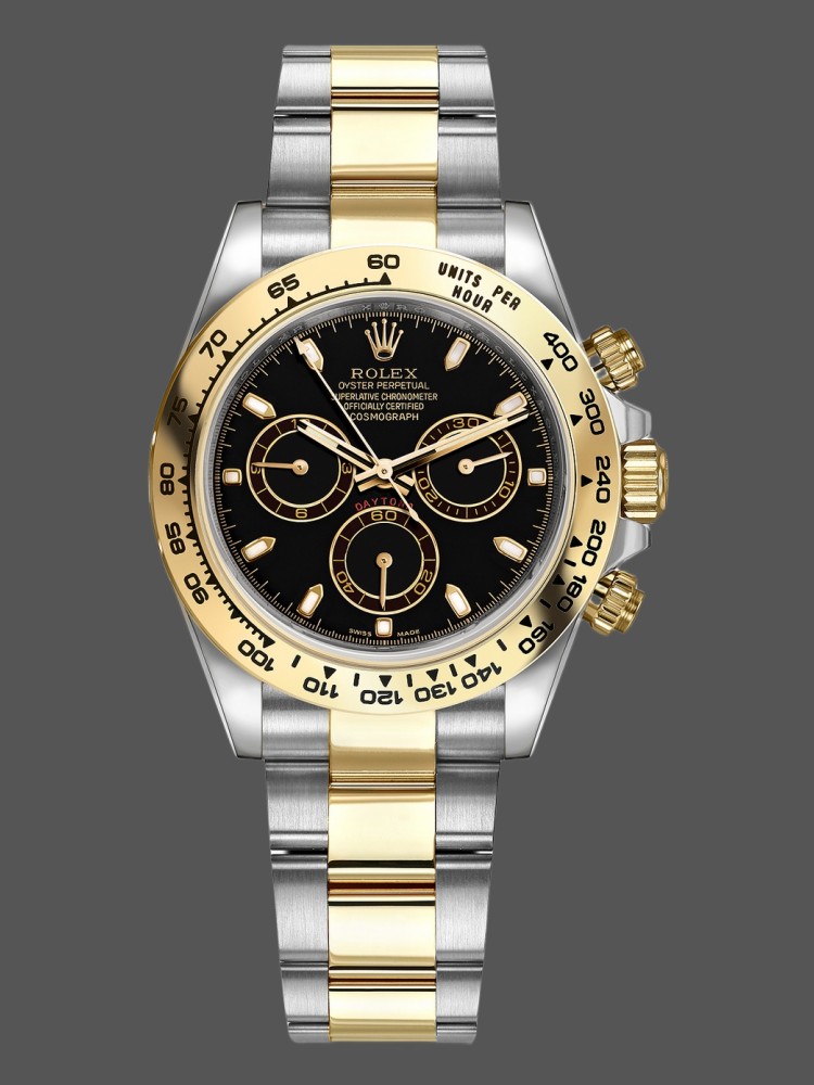 Rolex Cosmograph Daytona 116503 Black Index Dial 40MM Mens Replica Watch