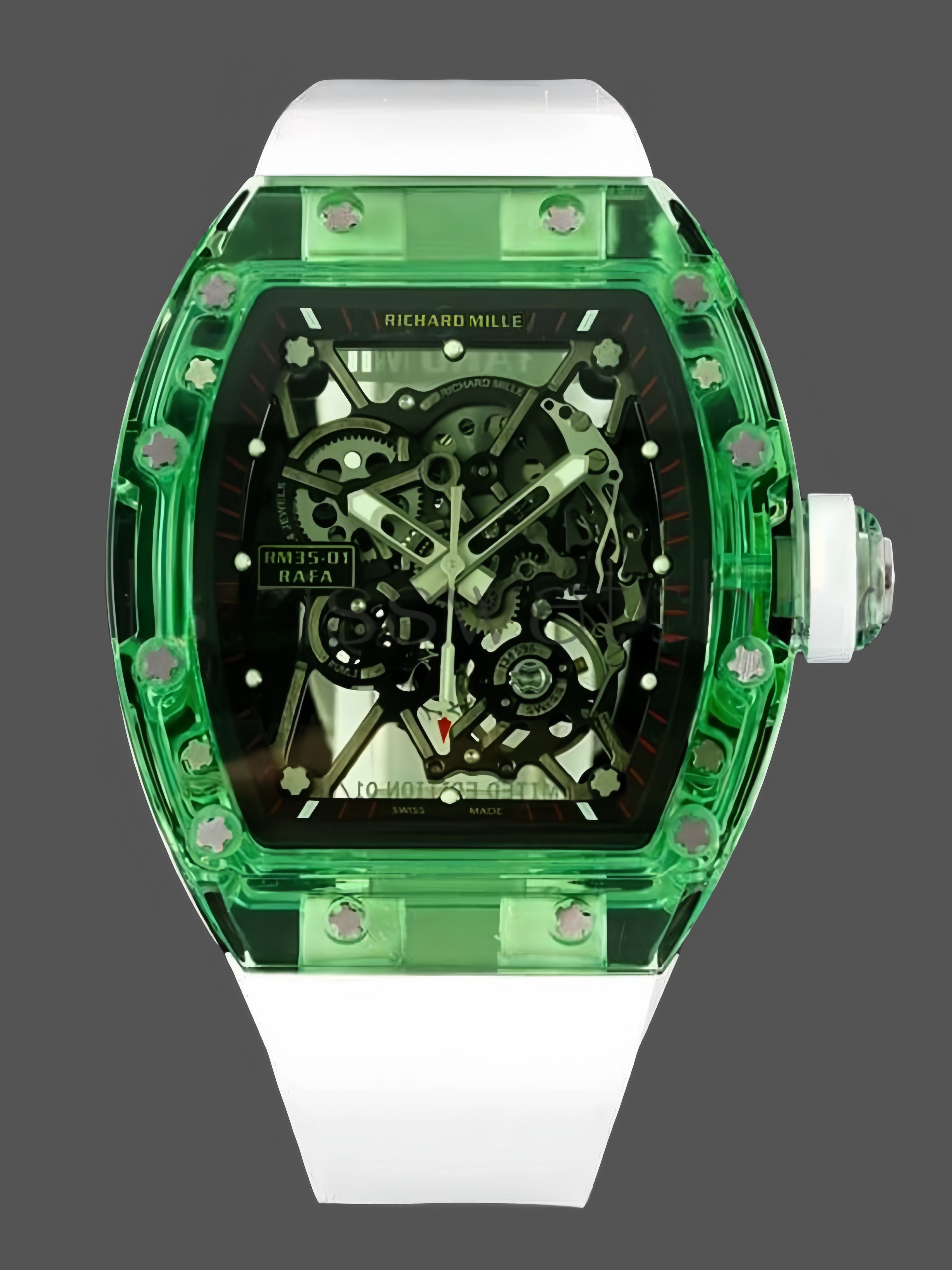Richard Mille RM35-01 Transparent Tourbillon 1:1 Replica Watch