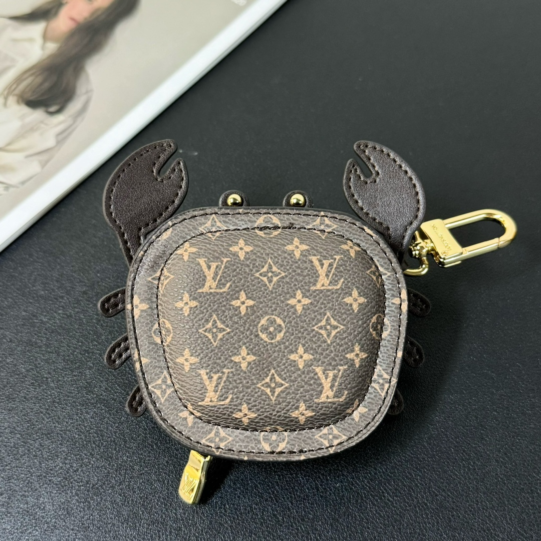 Louis Vuitton Micro Bag Leather Keychain Pendant Accessories