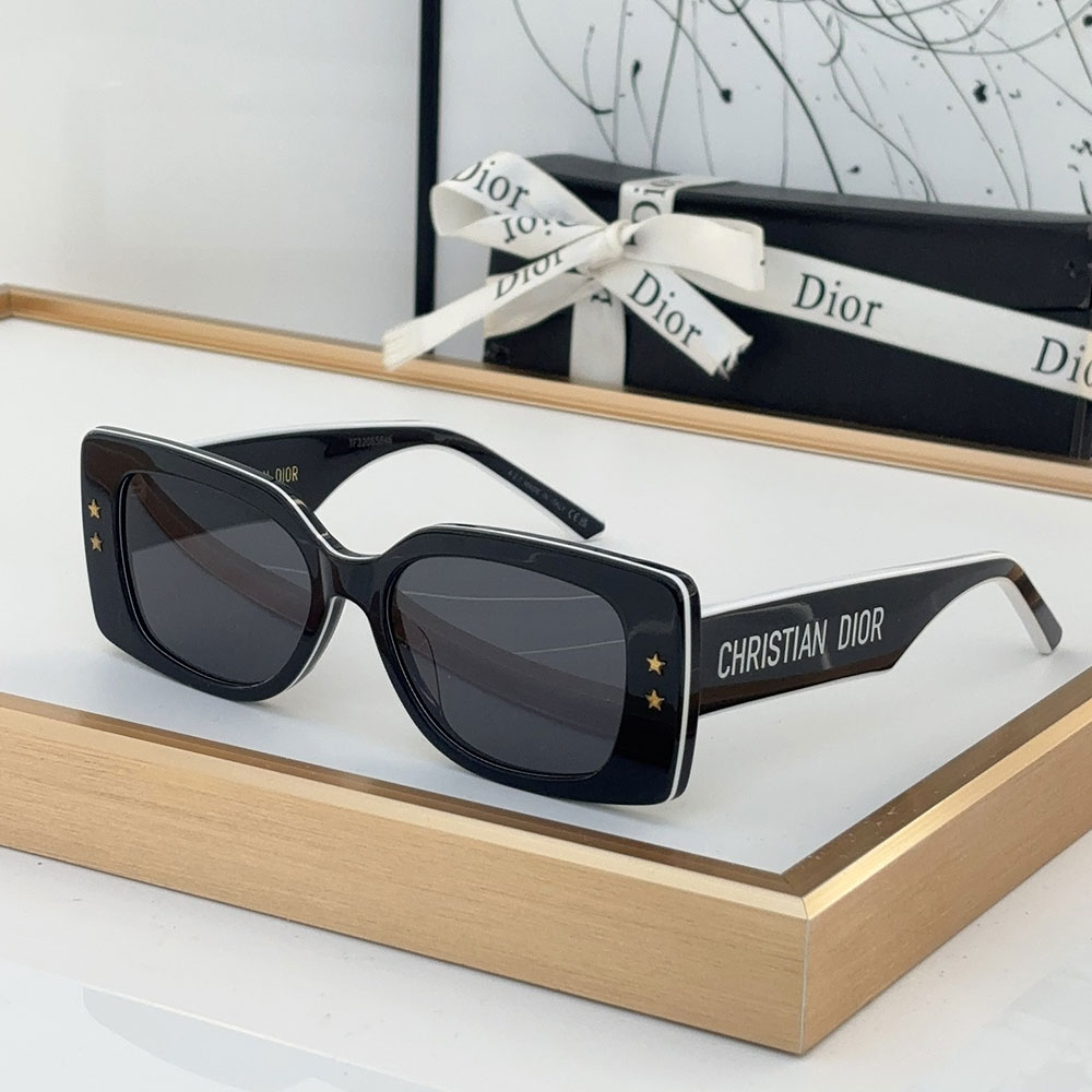 Dior Side Letter Plate Frame sunglasses Top quality (Replica锛�