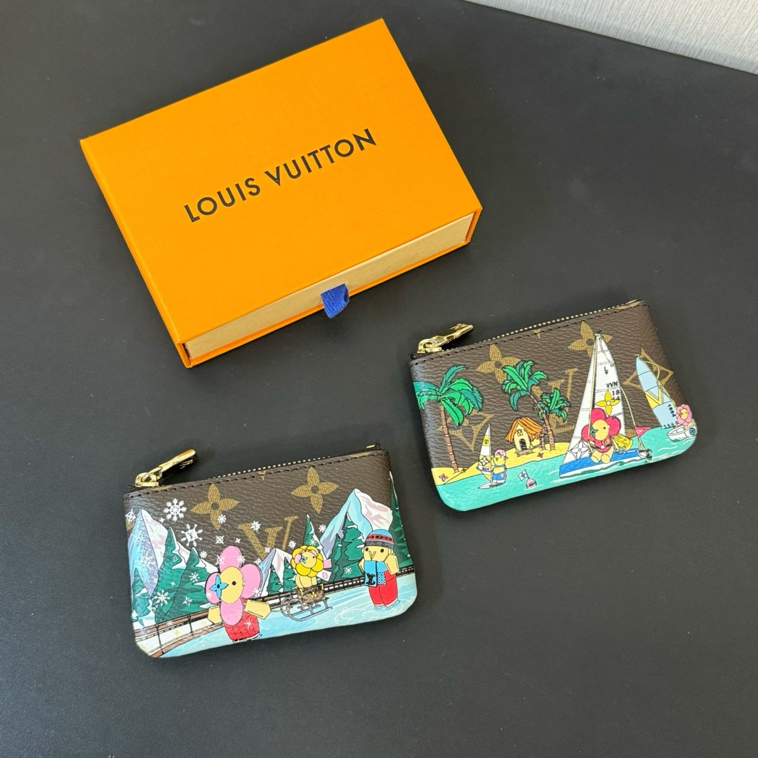 Louis Vuitton Micro Bag Coin Pouch Purses Wallet