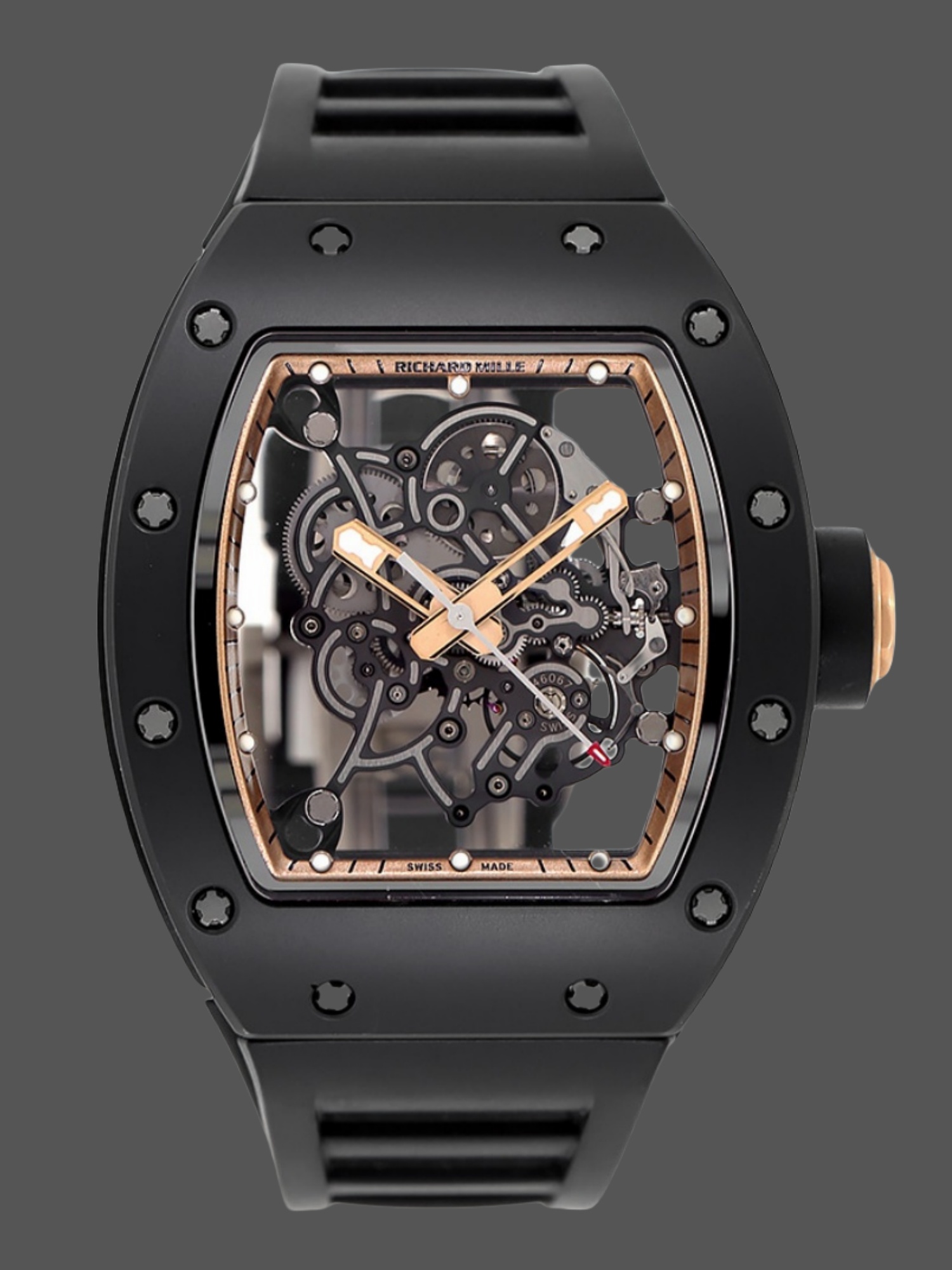 Richard Mille RM 055 Bubba Watson Transparent Dial 50 mm