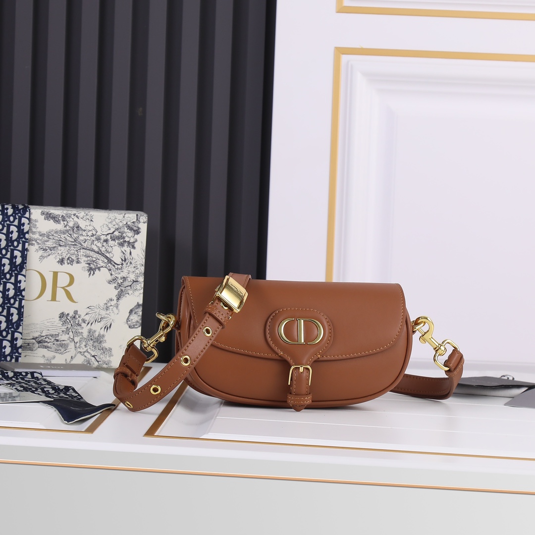Dior Bobby East-West Bag Brown 2012 XM071 22cm