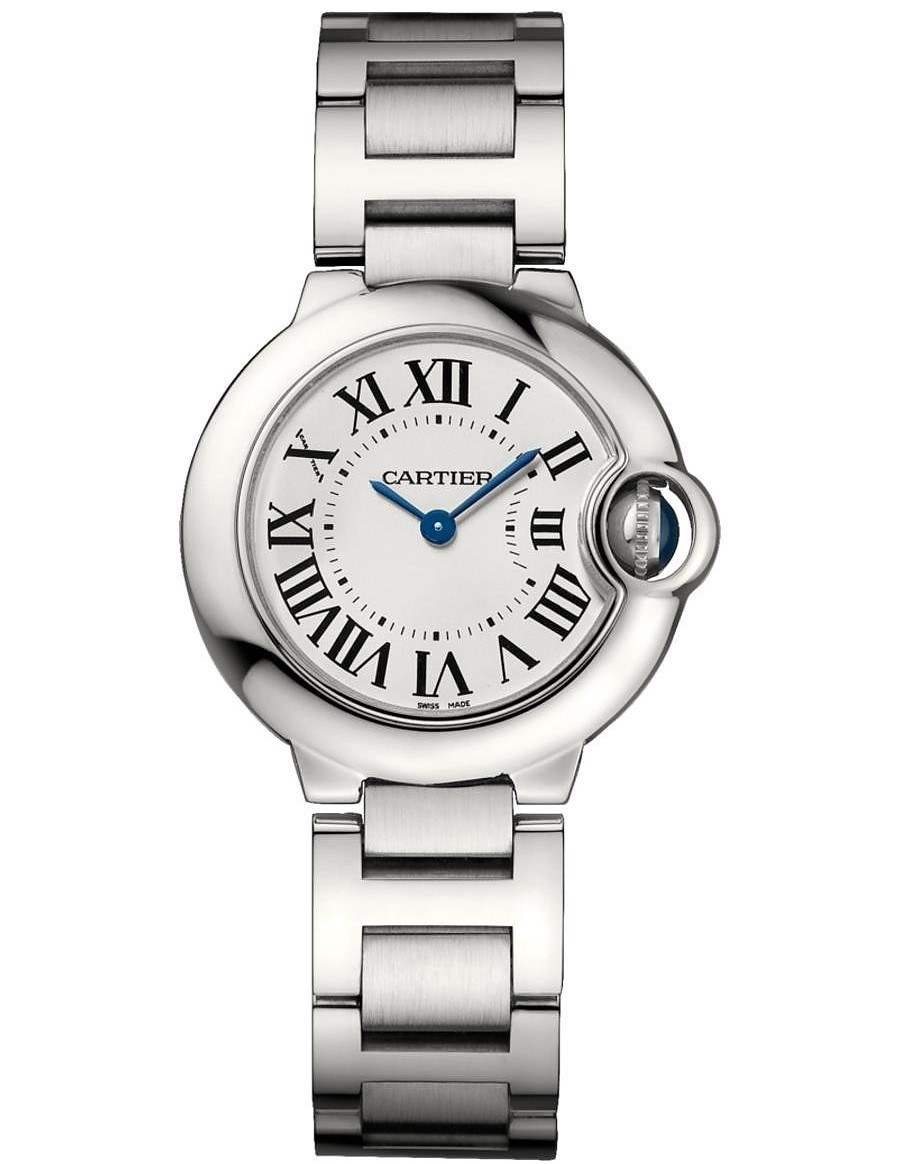 Cartier Ballon Bleu 28 mm Stainless steel Lady��s Watch, W69010Z4